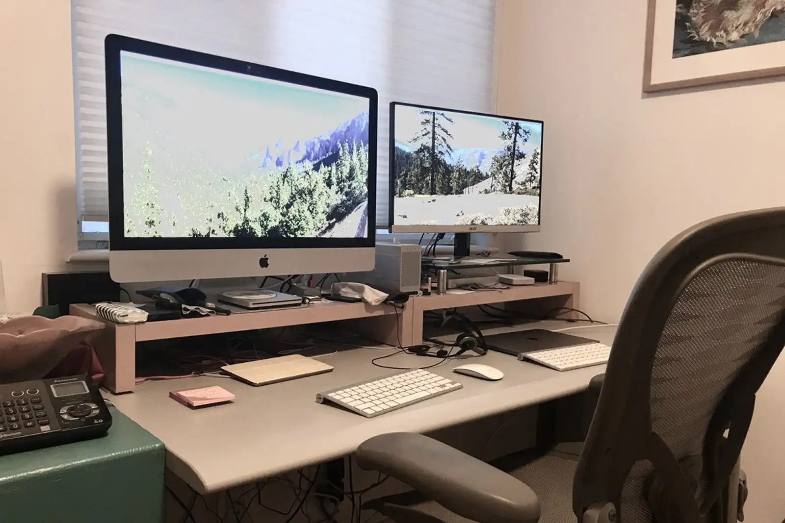 work from home setup